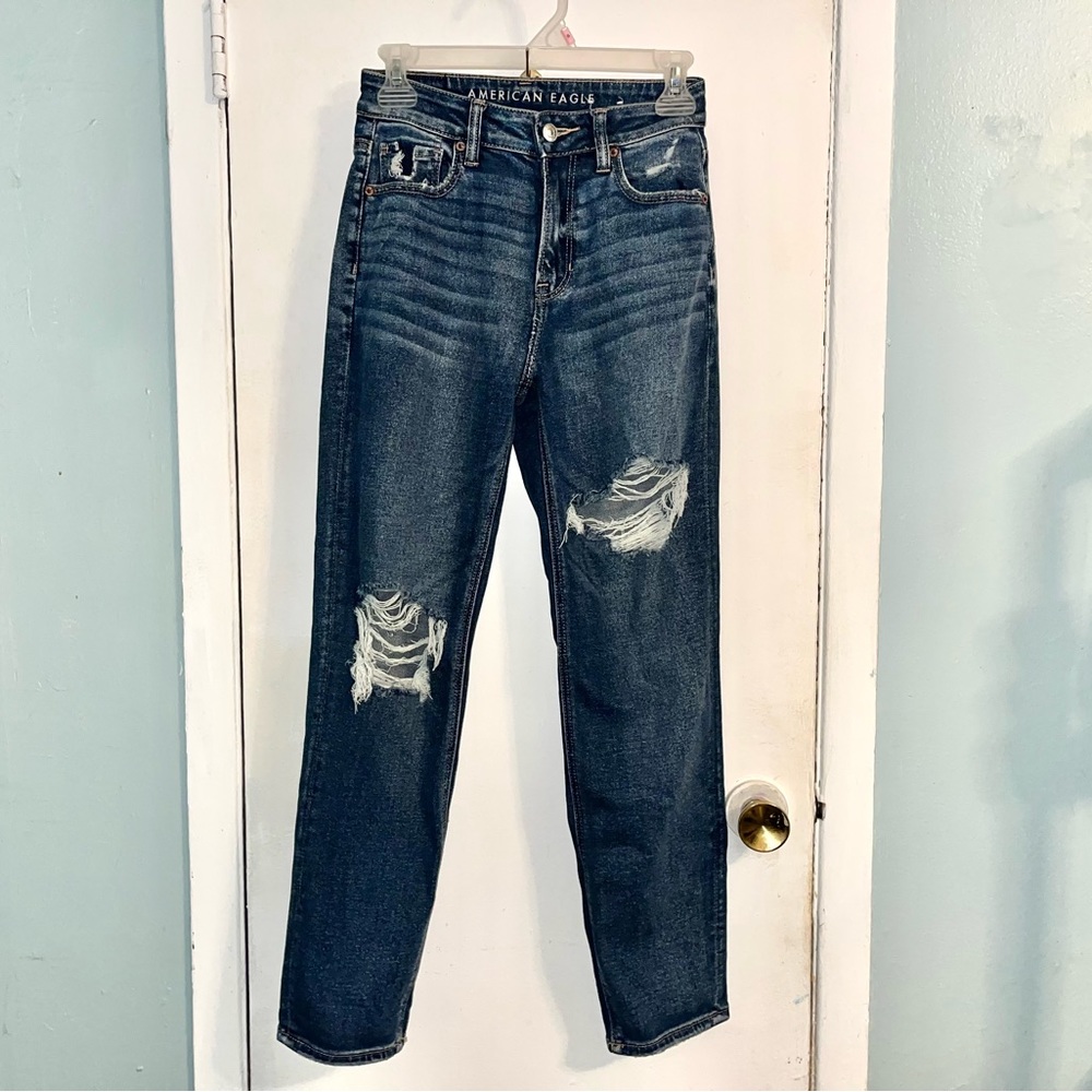 Ripped Mom Jeans